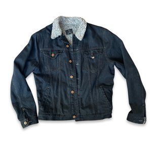 NSF x Barneys Denim Jacket with Faux Shearling Lining - Limited Edition